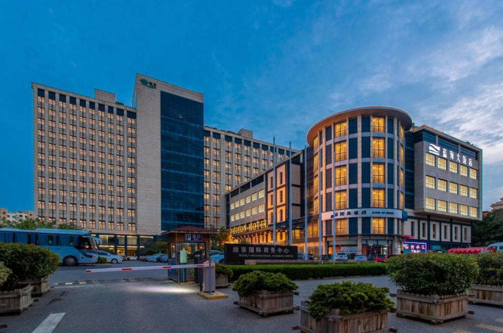 Qingdao Blue Horizon Hotel Licang Dış mekan fotoğraf